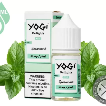 Spearmint Ice by YOGI Delights Salt 30ml - Vape Product, Vape Product