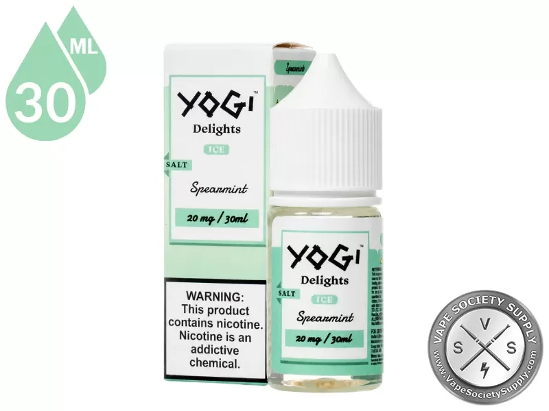 Spearmint Ice by YOGI Delights Salt 30ml - Vape Product, Vape Product - Image 3