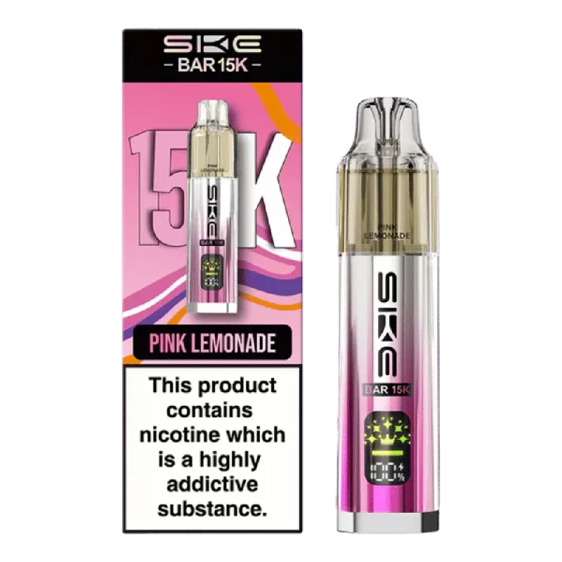 SKE Bar 15K Prefilled Pod Kit Pink Lemonade - Nicotine Strength#20mg (02C81E)