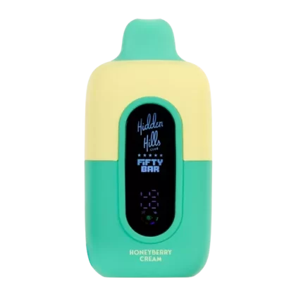 Honeyberry Cream Hidden Hills X Fifty Bar - VAP; Vape Product; 5 Pack, Single