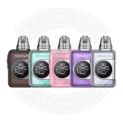 Oxva Xlim SQ Pro 2 Vape Kit - Colours#Black Leather>Brown Leather>Black Carbon>Gunmetal Wood>Brown Wood>Frost Marble>Celadon Marble>Dream Pink>Dream Purple>Blue Shadow
