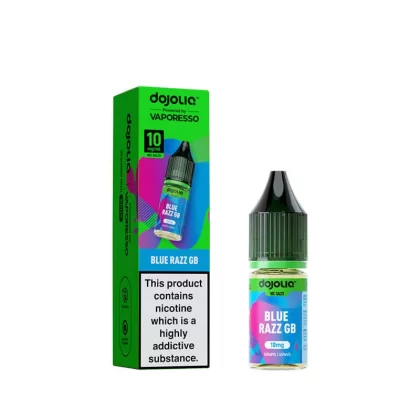 DojoLiq Blue Razz GB 10ml Nic Salt E-Liquid by Vaporesso - 10mg