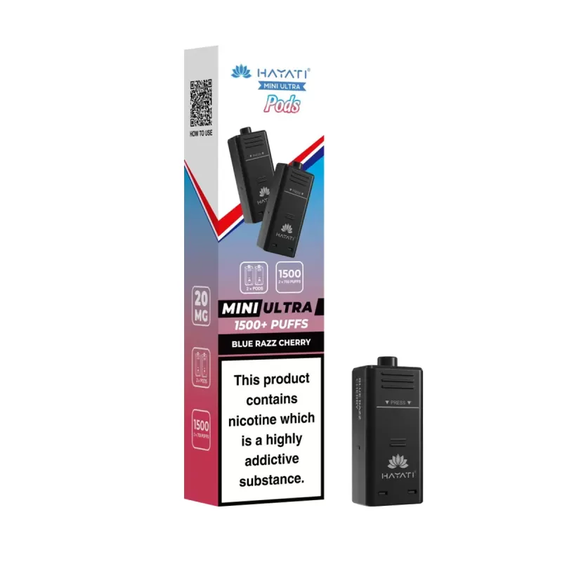 Hayati Mini Ultra 1500 Prefilled Pods - Juicy Peach - Image 2