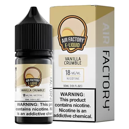Vanilla Crumble by Air Factory Salt 30mL - Vaporider Deals
