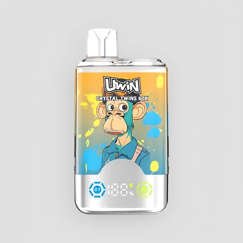 UWIN Crystal Twins 40000 Puffs Dual-Flavor Vape 32mL - Image 2