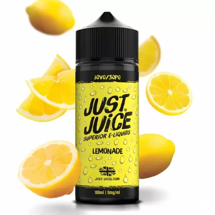 Just Juice Lemonade 100ml Vape Juice - Size#0 Nic Shots>1 x 18mg Nic Shots>2 x 18mg Nic Shots