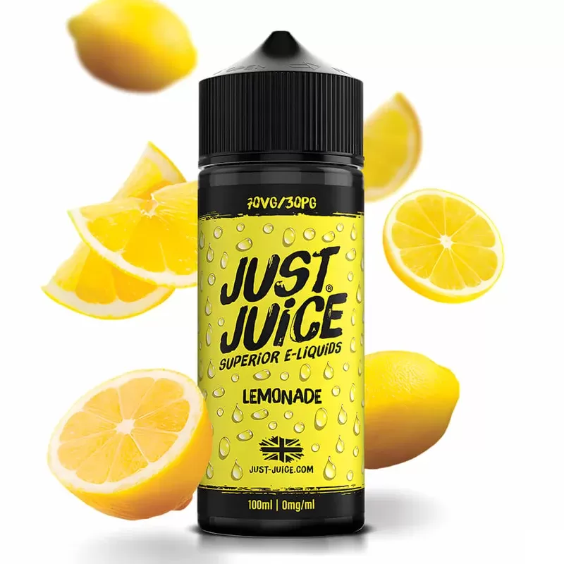 Just Juice Lemonade 100ml Vape Juice - Size#0 Nic Shots>1 x 18mg Nic Shots>2 x 18mg Nic Shots