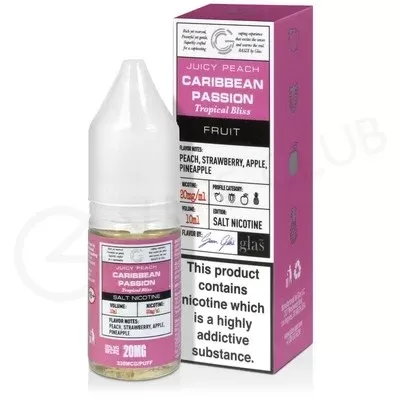 Caribbean Passion Nic Salt E-Liquid by Glas Basix
