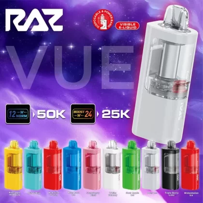 RAZ VUE 50K Pod - blue raz blackberry