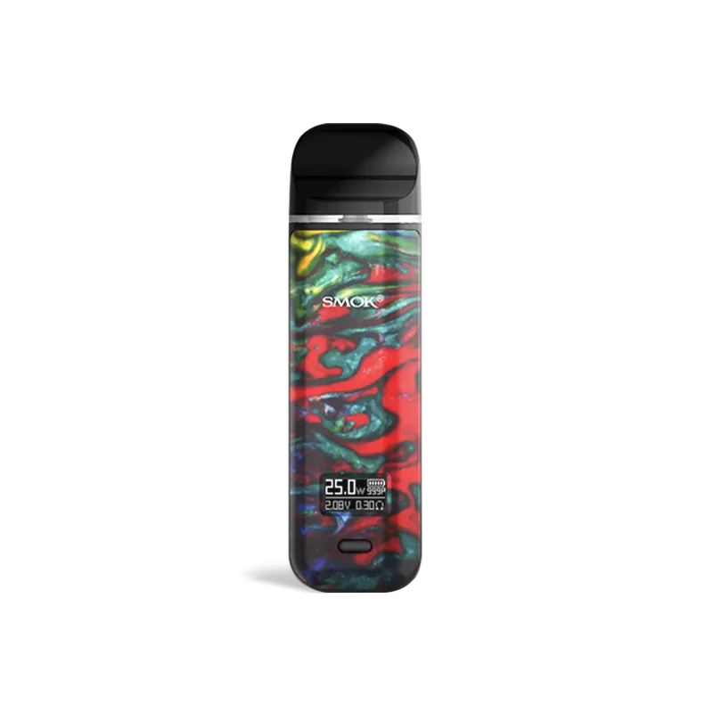 Smok Novo X Pod System - 7-Color Cobra, 7-Color Resin (4233C1) - Image 3