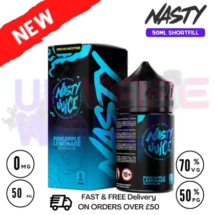 Nasty Juice Asap Pineapple Lemonade 50ml Shortfill