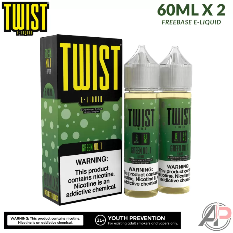 Twist Green No. 1 E-Liquid 120mL