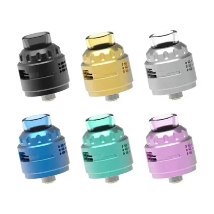 Oumier Wasp Nano RDA Pro - colour#Gold>Silver>Blue>Black>Cyan>Pink