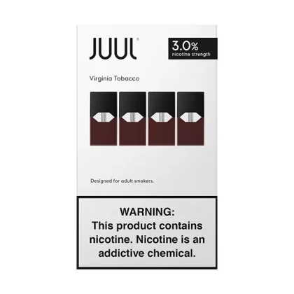 JUUL Virginia Tobacco Pods 3% – 4 Pack