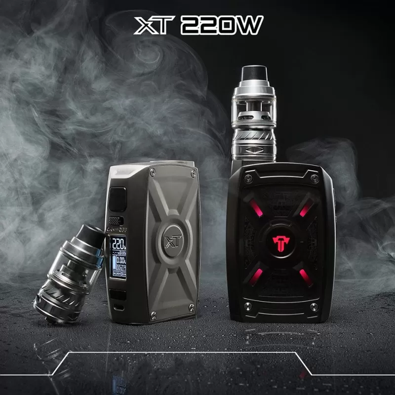 Teslacigs XT 220W TC Kit With Tallica Mini Tank (4ML) - Image 3