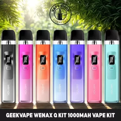 GEEKVAPE Wenax Q Kit 1000mAh Vape kit 25W Pod System Starter Kit in Dubai, UAE - Vapeshopdubaiuae