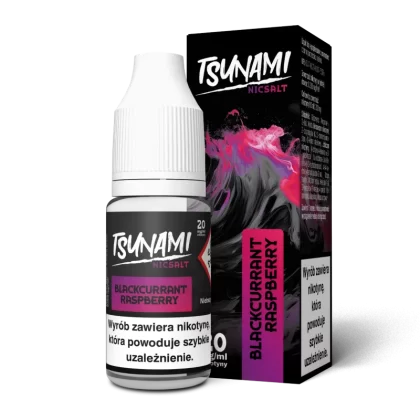 Liquid Tsunami Salt 20mg 10ml Blackcurrant Raspberry