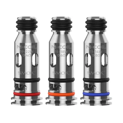 SMOK M Coil for Tech247 Pod System (5pcs/pack) - Resistance#Meshed 0.4ohm>Meshed 0.6ohm>Meshed 0.8ohm