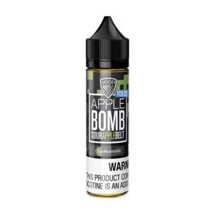 APPLE BOMB ICED E LIQUID BY VGOD 50ML 70VG