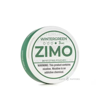 Zimo Nicotine Pouches – Wintergreen - Single, 5-Pack; Vape Product, Vape Product
