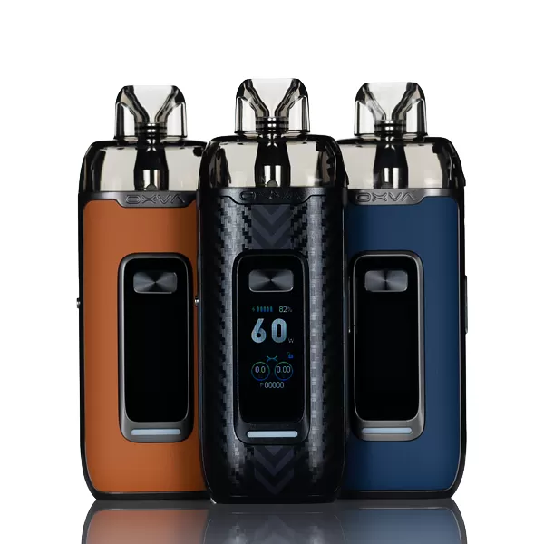 OXVA VPRIME 60W Pod System Kit - Auroral Purple, Black Carbon