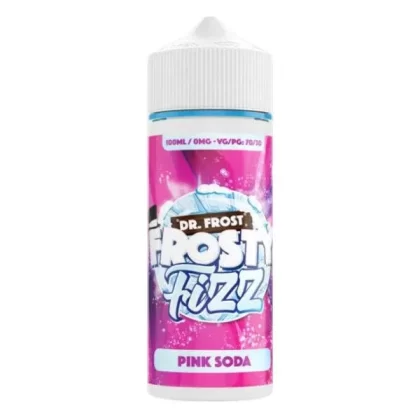 PINK SODA E LIQUID BY DR FROST – FROSTY FIZZ 100ML 70VG