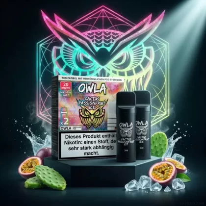 OWLA Pods – Cactus Passionfruit Ice (2er Pack)
