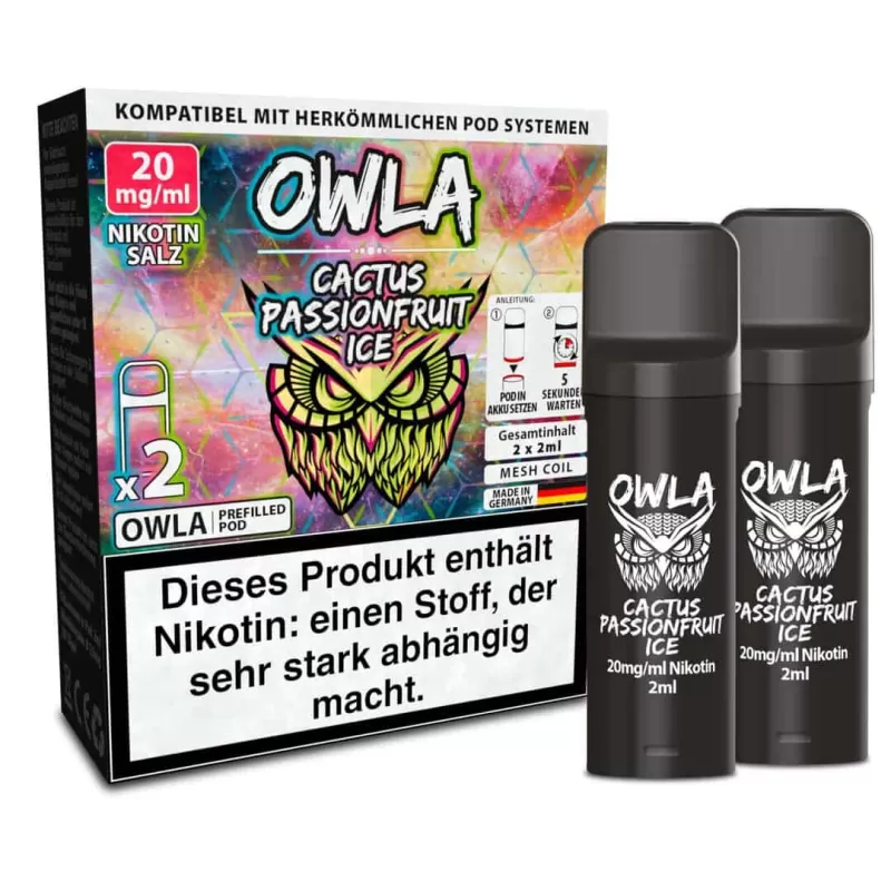 OWLA Pods – Cactus Passionfruit Ice (2er Pack) - Image 3