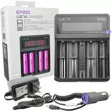 Efest LUC V4 Smart Charger - Eliquidsupply