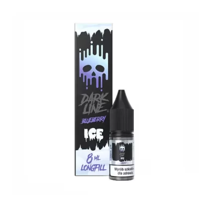 Longfill Aromat Dark Line Ice 8/10ml Blueberry