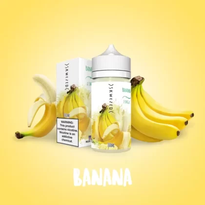 Skwezed Banana Vape e-Liquid 100mL - Vape Product, Vape Product (7ECE66)
