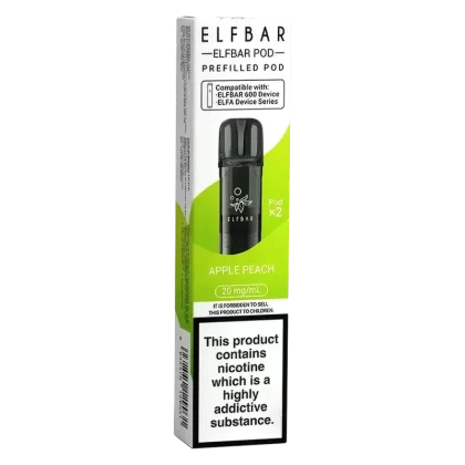 Elf Bar 600 Apple Peach Prefilled Pods