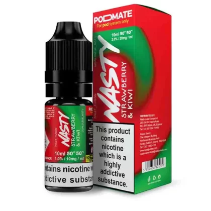 Nasty Pod Mate Salt Strawberry Kiwi Nic Salt E-Liquid - 20mg