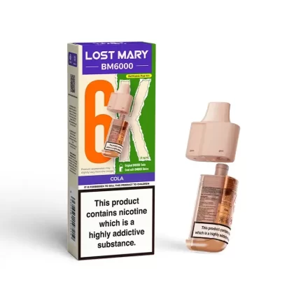 Lost Mary BM6000 Prefilled Pod Cola - Ecigpremium