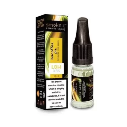 BANOFFEE PIE E LIQUID BY SMOKNIC 10ML 70VG