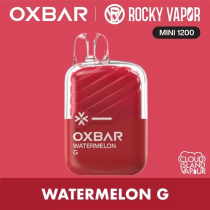 Rocky Vapor Oxbar Mini 1200 Disposable Vape – Watermelon G