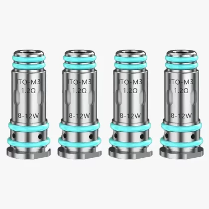 VooPoo ITO Replacement Coils - ITO-M0 0.5ohm RDL, ITO-M1 0.7ohm MTL