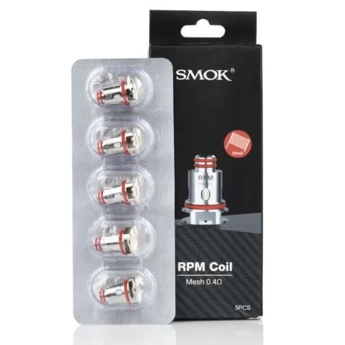 SMOK RPM Replacement Coils - Mesh 0.4 Ohm, Triple 0.6 Ohm