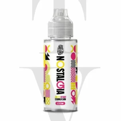 NOSTALGIA JUICY FROOT BUBBLEGUM 100ML SHORTFILL E-LIQUID BY OHM BREW