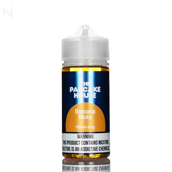 Pancake House E-Liquid - Banana Nuts - 100ml - 6mg - Image 2