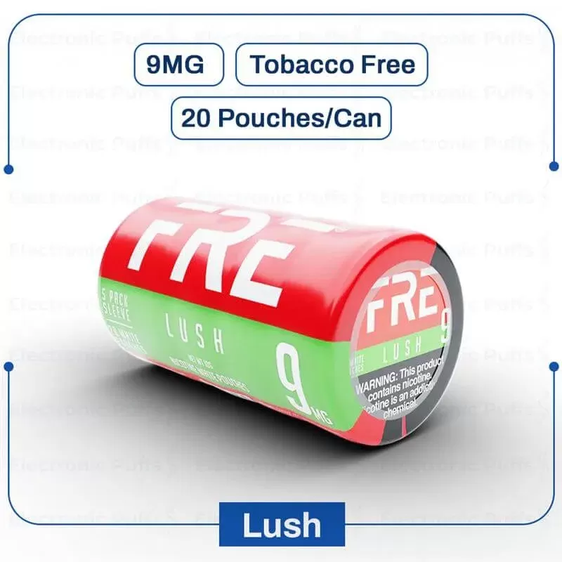 Buy FRE Lush 9MG Nicotine Pouches Online | Electronicpuffs - Ejuicewarehouse