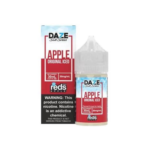 Reds Apple – Original Apple Iced Nic Salt E-Liquid 30ml - Vape Product; Vape Product, Vape Product