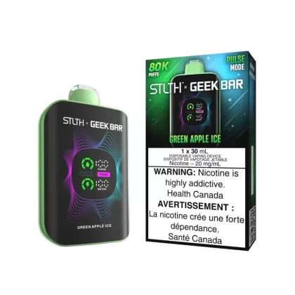 Stlth x Geek Bar Disposable – Green Apple Ice - Ecigdepot