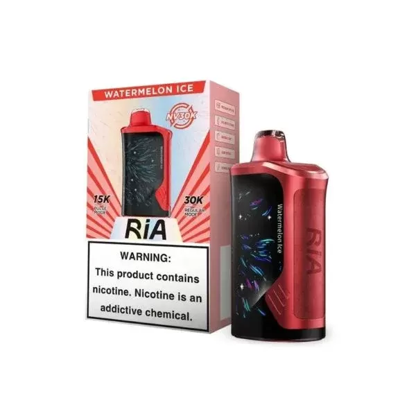Geek Bar RIA NV30k Disposable Vape - Blue Razz Ice, Blueberry Punch