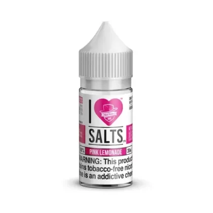 I Love Salts Pink Lemonade 30ml Salt E-Juice - Eliquidsupply