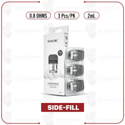 SMOK NOVO 3 Replacement Pod – 3PK - Thevapersworld