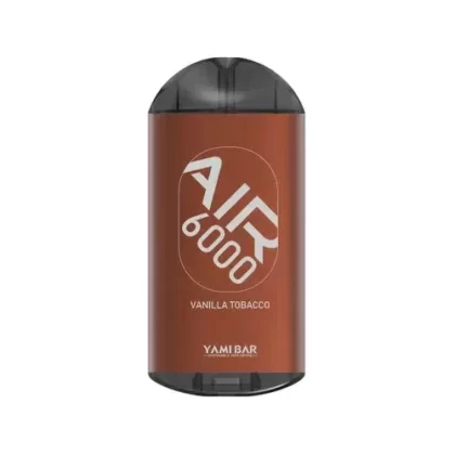 Yami Bar Air 6000 Disposable 6000 Puffs – Vanilla Tobacco - Ejuicewarehouse