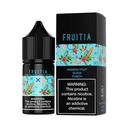 30ML | Passion Fruit Guava Punch by Fruitia Salts - Size#30ML~Strength#35MG>50MG