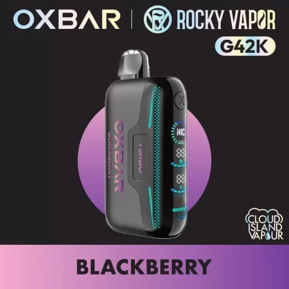 Rocky Vapor Oxbar G42K Disposable Vape – Blackberry
