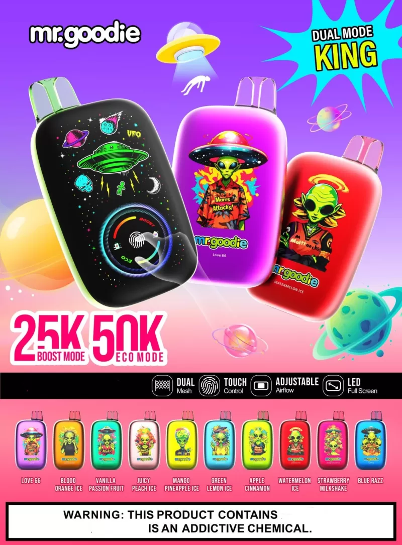 Mr.Goodie Dual Mode King 50K Disposable Kit(50000 puffs) - Image 2